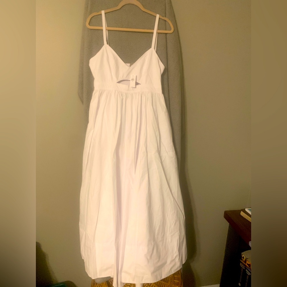 White Cotton Dress